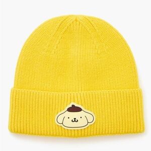 5 available Forever 21 Yellow Kids Beanie with Cute Character Patch